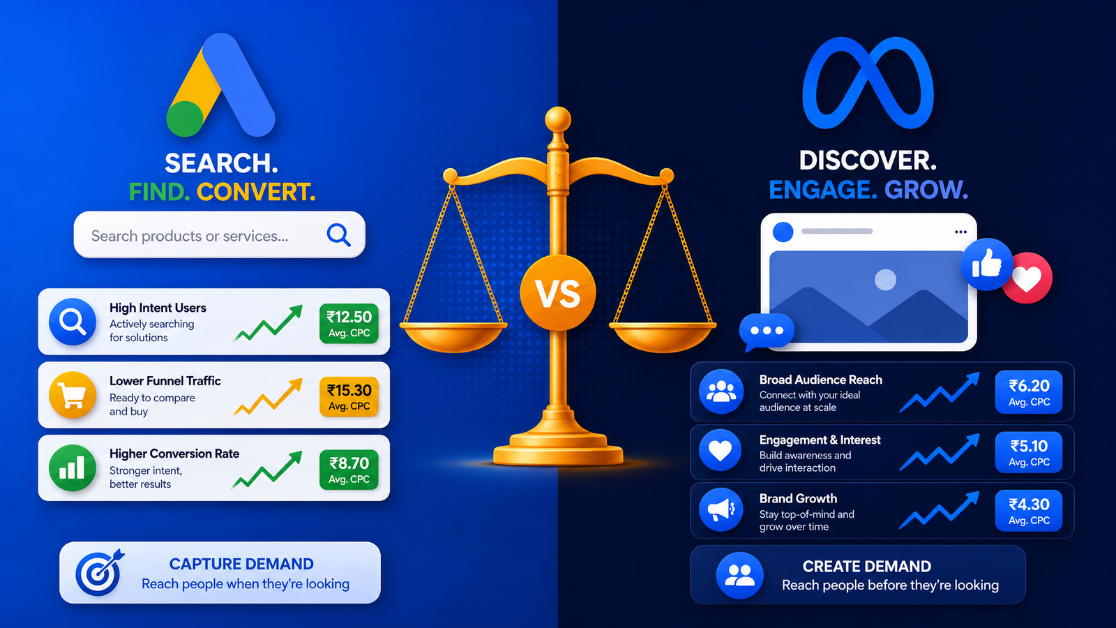 Google Ads vs Meta Ads: Which Platform Should Your Business Use?