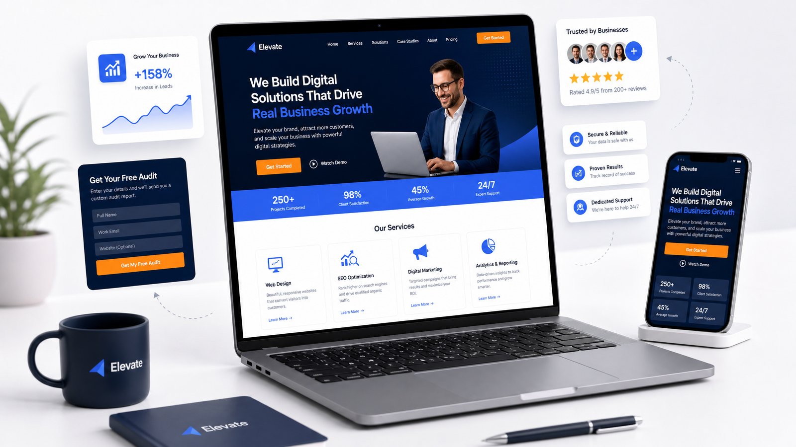 Business Website Design Guide: How to Build a Website That Converts Visitors Into Leads