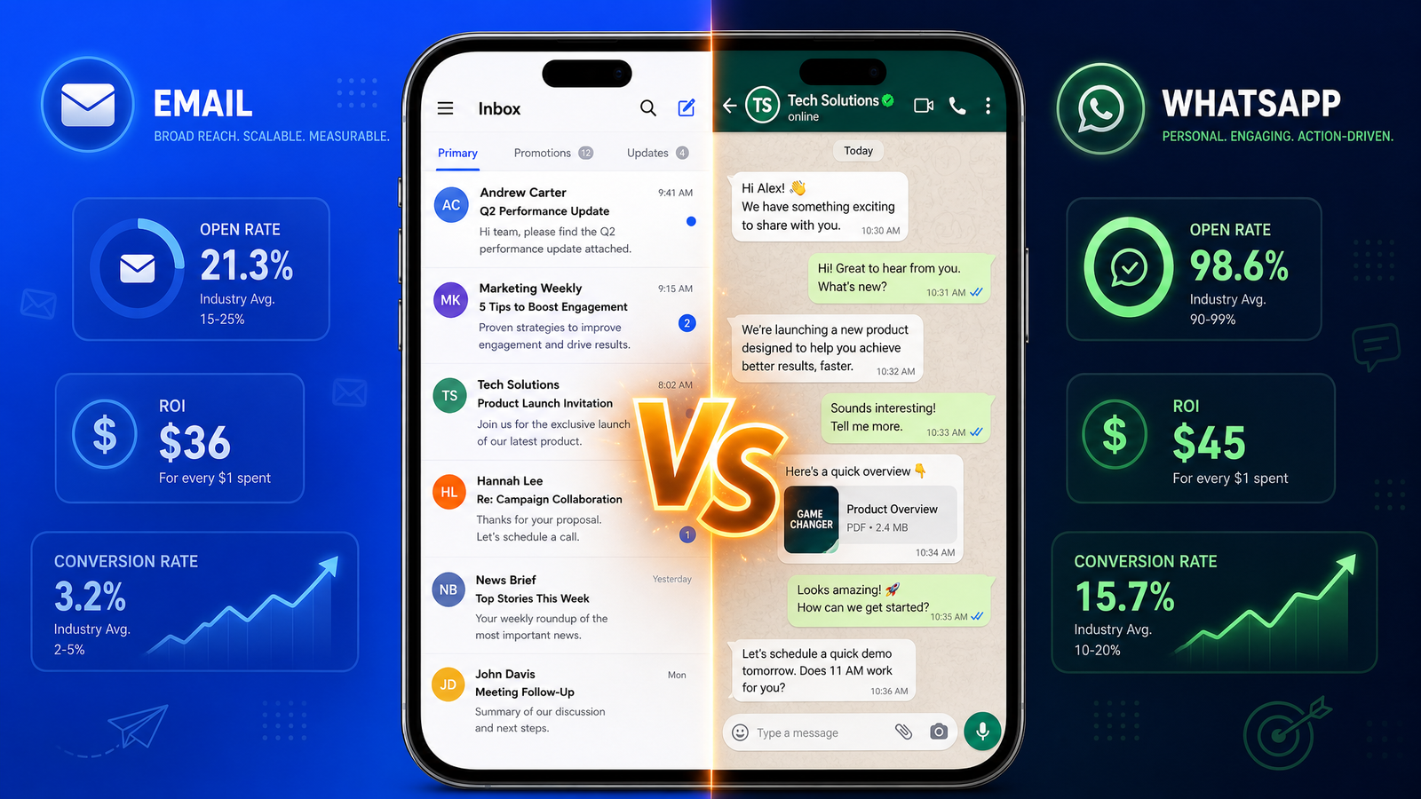 Email Marketing vs WhatsApp Marketing: Which Channel Gives Better ROI for Indian Businesses?
